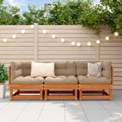 Sekcionalna sofa Vosak Smeda 183 x 61 x 62 cm Masivna borovina
