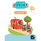 Le Voyage de Lili et Paco CP - Méthode de lecture - Ed. 2023 - Cahier dactivités 1