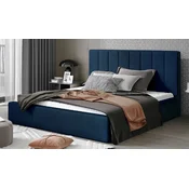 Casa Padrino Luxury Double Bed with Mattress Blue - Various Sizes