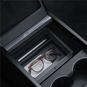 Spigen Tesla Sliding Console Organizer (Bottom), black - Tesla Model 3 (2024)  (ACP07785)