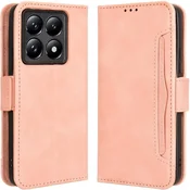 GS Ovitek za Xiaomi 14T, reža za kartico, roza