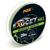 Exocet MK2 marker braid 0.18mm / 20lb X 300m - green (CBL012)