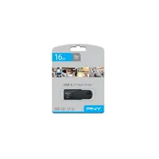 PNY USB-KLJUČEK 16GB Attache 4 3.2 Gen 1 črne barve
