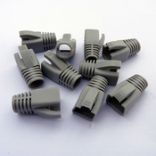 DATACOM pokrovček za RJ45 (CAT6A,CAT7) siv (10 kosov)