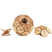 EscapeWelt 3D lesena sestavljanka Quest Ball folded