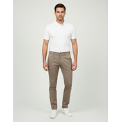 Elit Muške pantalone od kepera Premium Slim Fit, Krem