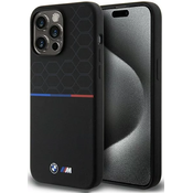Bmw Etui BMW M Silicone Pattern MagSafe za iPhone 15 Pro Max - črno