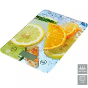 Omega OBSKWL kuhinjska tehtnica, z LCD prikazovalnikom, do 5 kg