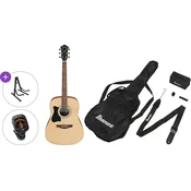 Ibanez V50LNJP-OPN Standard SET Open Pore Natural Akustična kitara