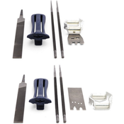 shumee Komplet za ostrenje verige X-cut SP33G 0,325 1,3 mm polovično dleto HUSQVARNA / B08632RKCP