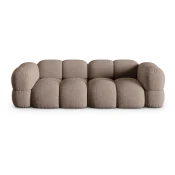 Rjava sedežna garnitura 250 cm Loretto – Cosmopolitan Design
