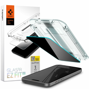 ZAŠČITNO STEKLO SPIGEN GLAS.TR ”EZ FIT” IPHONE 15 PRIVACY