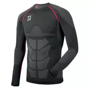 MAJICA DUGI RUKAV BASIC CRNA L/XL