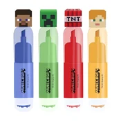 Set 4 textmarkera Minecraft s pecatom