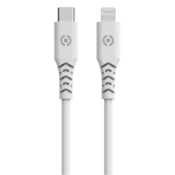 Celly kabel USB-C u Lightning 1,5 m Planet Collection, bijela