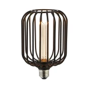 Searchlight 26005BK - LED dekorativna žarnica GLOBE E27/4,5W/230V 2700K