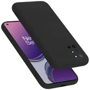 Cadorabo Ohišje je združljivo z OnePlus 8T in tekoča črna barva - Zaščitni ovitek iz prožnega silikona TPU, (20860348)