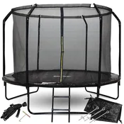 SkyFlyer trampolin črni – 304 cm