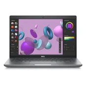 Prenosnik Dell Precision 3480 14” IPS zaslon na dotik Intel i5-1350P, 16 GB RAM, 256 GB SSD, Win 11 Pro, obnovljeno