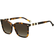 Sončna očala Carolina Herrera ženski, rjava barva