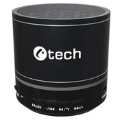 C-TECH Zvočnik SPK-08B, bluetooth, baterija, USB-C, črn