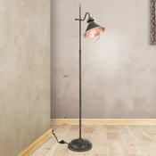 ORION Shanta podna lampa u starinskom stilu - Dnevni boravak/blagovaonica - Vintage - crni bakar, sjajni bakar - Metal