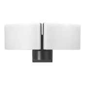 TOS DUO LED 2x20W dvojni vrtni reflektor, 2x1600lm, IP65, 4000K, PC, siva