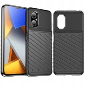 Armor etui Thunder Case za Xiaomi Poco M4 5G - črn