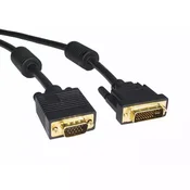 Kabl DVI-I 24+5 - VGA 5m