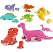 shumee Sestavljanka dinozavri 7 v 1 za otroke