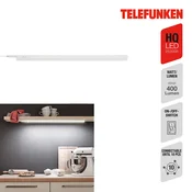 Telefunken LED svetilo pod omarico Hephaistos, belo, dolžina 57 cm - Kuhinja - bela - Plastika