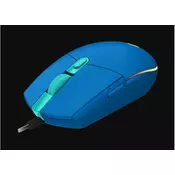 Logitech G102 Lightsync Gaming Wired Mouse, Blue USB