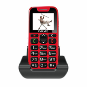 EVOLVEO mobilni telefon Easyphone (EP500), Red