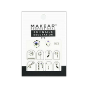 Makeart 3D Nails Decoration 02 Dekorativne nalepnice za nokte sa cirkonima | Kozmo Online
