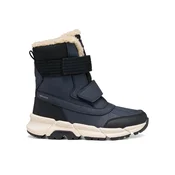 Škornji za sneg Geox J Flexyper Plus Boy B Abx J46LCF 0MEFU C4064 S Mornarsko modra