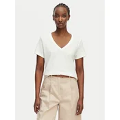 Tommy Hilfiger Majica WW0WW48704 Bela Regular Fit