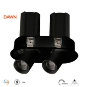 DAWN LED SVETILJKA TTV324 24W 3000K DIM CRNA