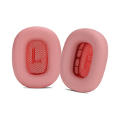 FixPremium - Nadomestni Ušesni Čepki za Apple AirPods Max (Fabric), rdeča