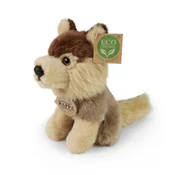 Plišani vuk sjedeći 16 cm ECO-FRIENDLY