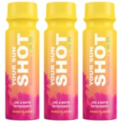 Your Sun Shot Mango z vitaminom D3 napitki za sončenje 80 ml x 3 kos