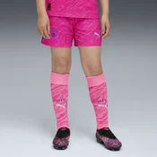 Puma Manchester City 25/26 Goalkeeper Shorts Youth, Pink, Size 5-6Y, Clothing