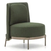 Casa Padrino luxury living room & hotel armchair green/bronze - Living room & hotel furniture