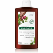 Klorane Quinine & Edelweiss Bio šampon za okrepitev las proti izpadanju las 400 ml