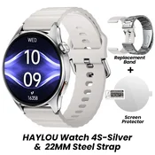 KJB Pametna ura HAYLOU Watch 4S GPS z 1,43 AMOLED zaslonom