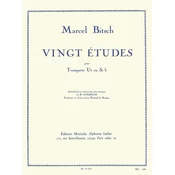 BITSCH:VINGT(20) ETUDES POUR TROMPETTE