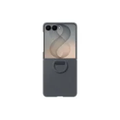 Samsung originalni magnetni silikonski ovitek Ring Case za Samsung Galaxy Z Flip8, grafiten (EF-EF776CBEGWW)