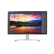 LG FreeSync monitor 32UN650-W, 31,5, IPS, 16:9, 3840x2160, 2xHDMI (699571)