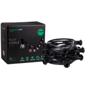 String lights Thorgeon Black 2000 W 10 m 10