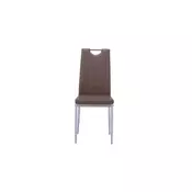 STOLICA braon metal, tekstil
