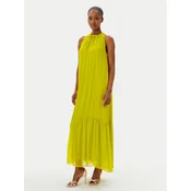 Haveone Poletna obleka AFF-N004 Zelena Loose Fit